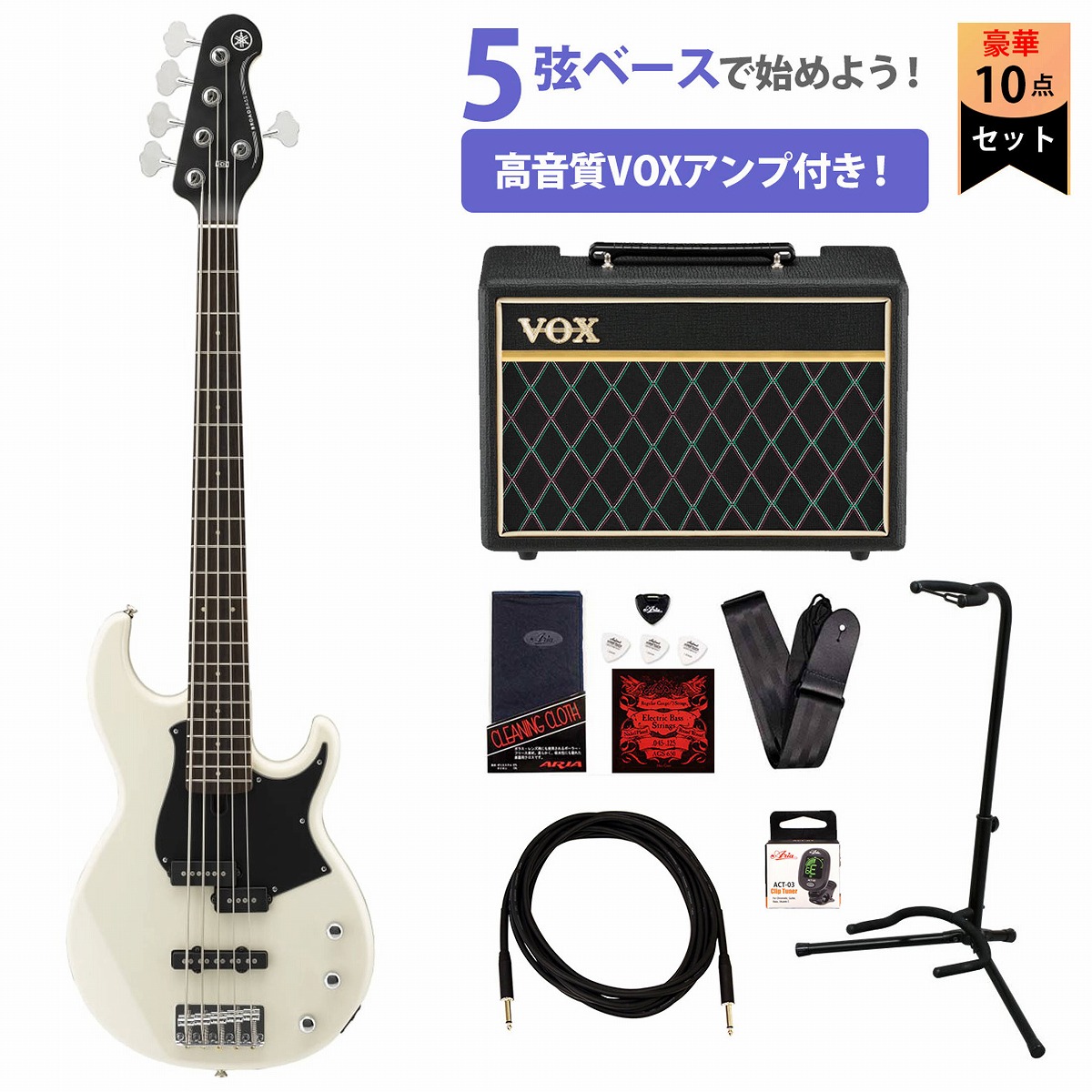 YAMAHA / BB235 ヴィンテージホワイト(VW) BB200 Series ヤマハ 5弦