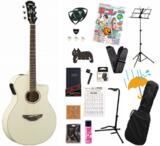 YAMAHA / APX600 VW (Vintage White) 【薄胴エレアコ】  APX-600VWアコギ弾き語りてんこ盛り18点初心者セットRの商品ページ