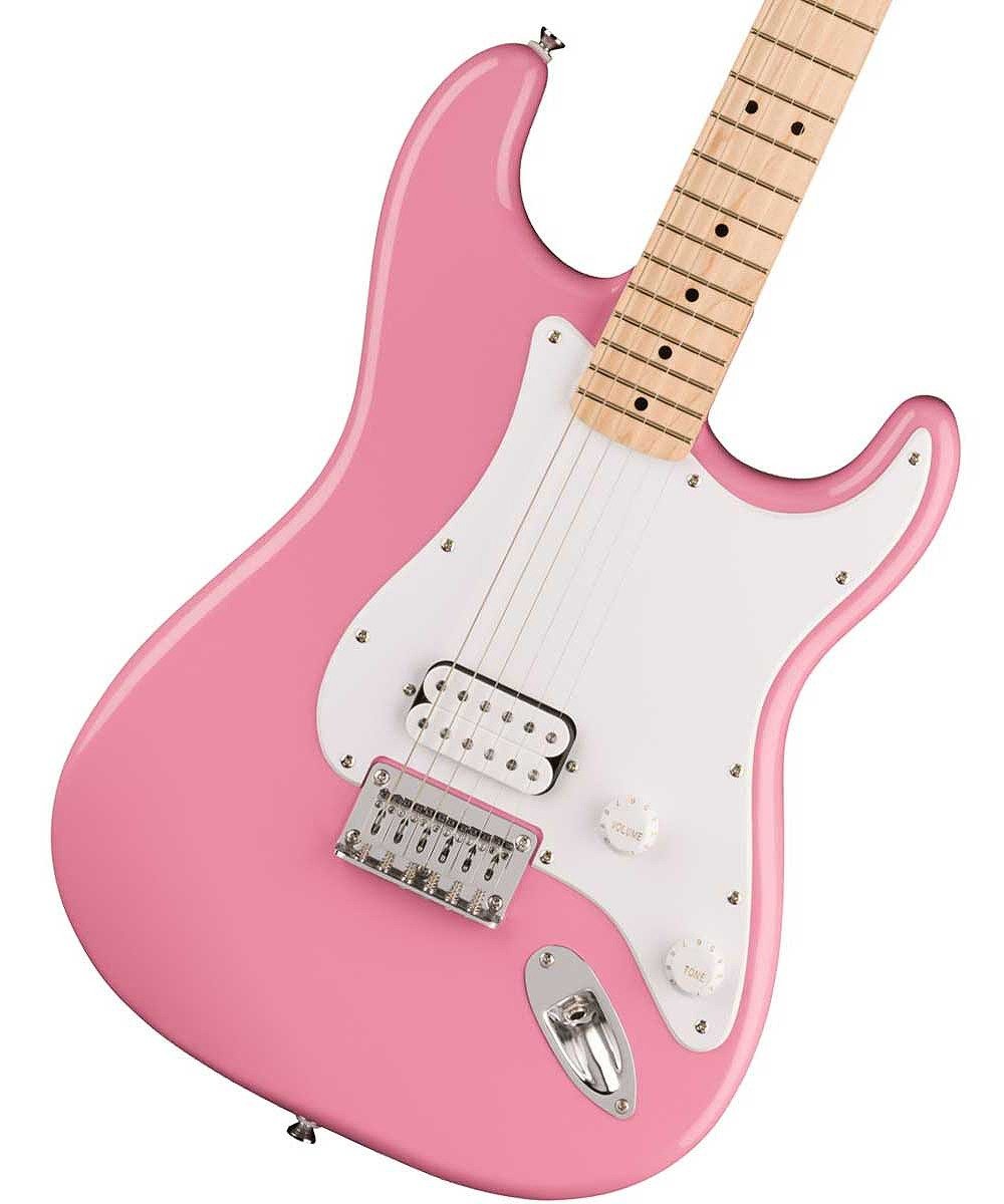 Squier by Fender / Sonic Stratocaster HT H Maple FB WH PG Flash
