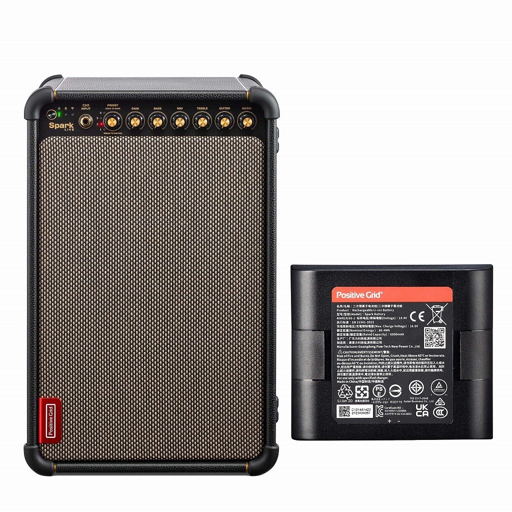 ポジティブグリッドspark Live Spark LIVE | 4-Channel Smart Amp & PA System | Positive Grid