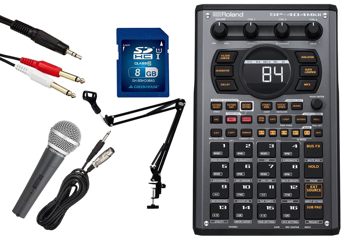 Roland / SP-404MKII【マイク＆アームタンドセット！】LINEAR WAVE