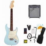 Fender / Made in Japan Junior Collection Stratocaster Rosewood FB Satin Daphne Blue [ショートスケール] Fender 10Wアンプ付属エレキギター初心者セットRの商品ページ