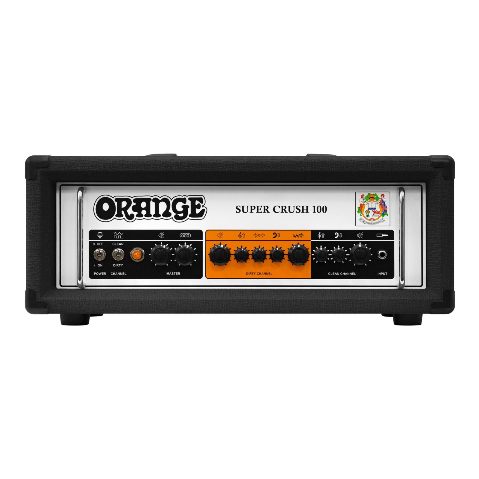 Orange / Super Crush 100 Head Black ブラック オレンジ 100W 100