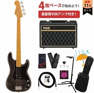 Fender / J Precision Bass Maple FB Black Gold VOXアンプ付属エレキ