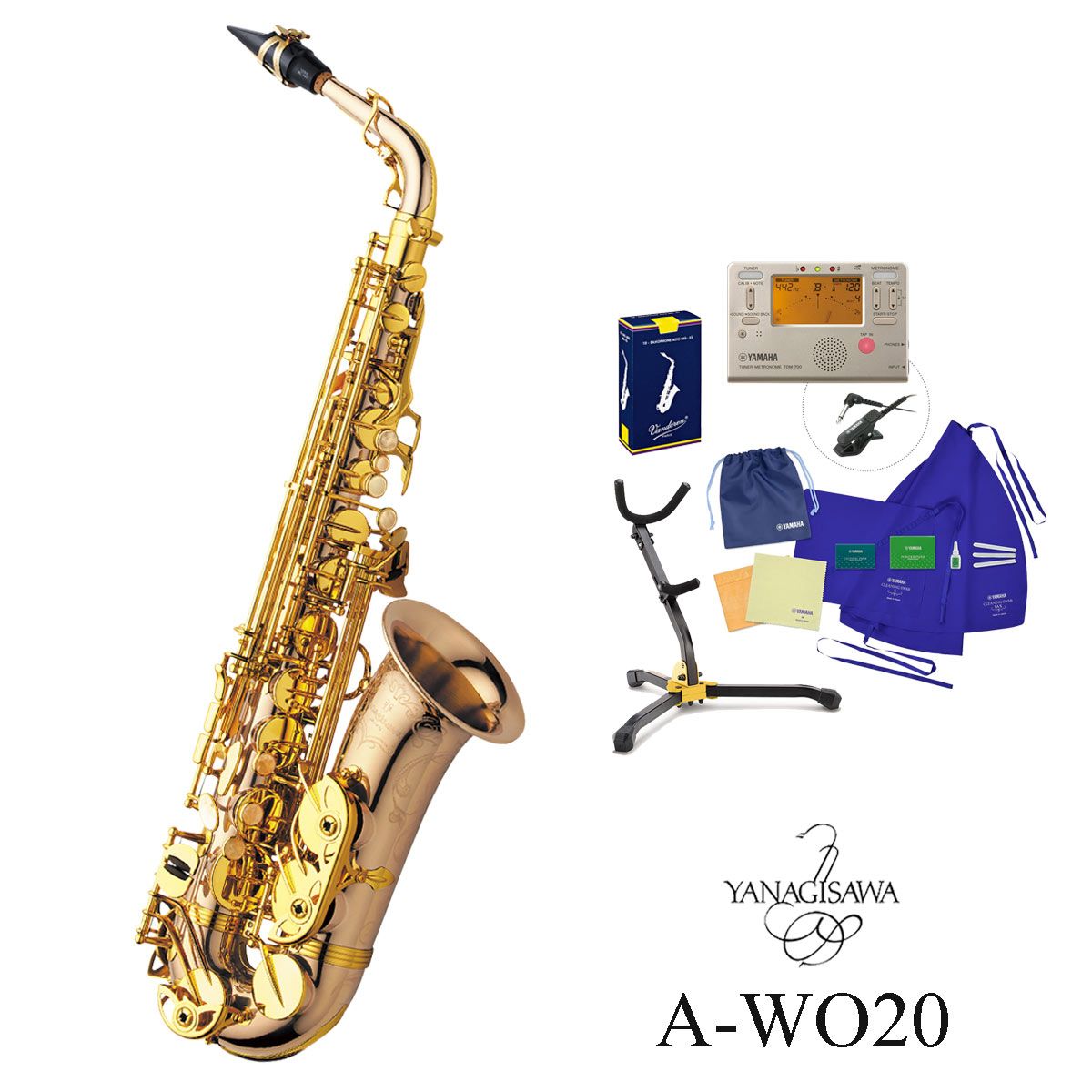 Yanagisawa / A-WO20 ヤナギサワ アルトサックス ブロンズブラス