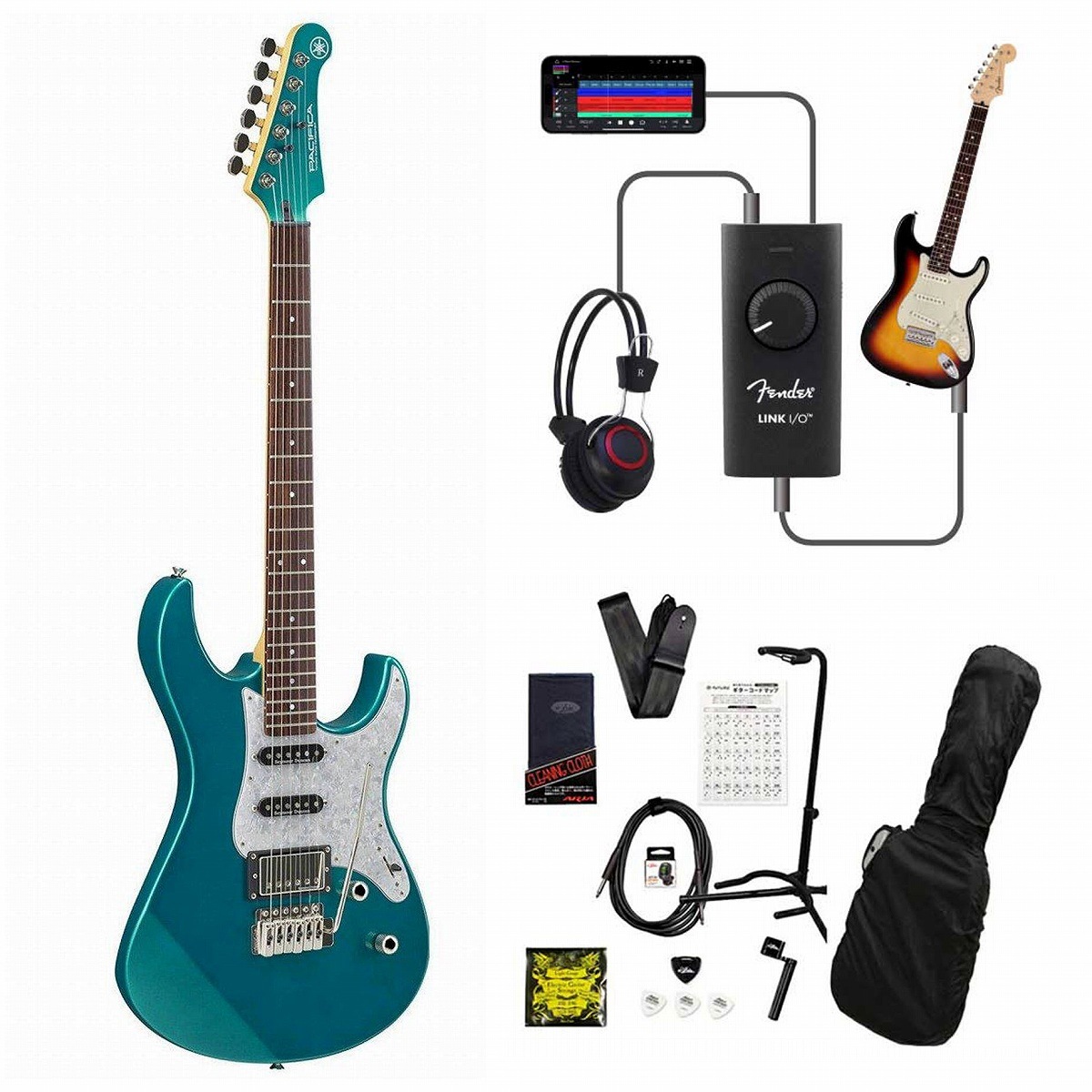 ぱかちくさん専用 YAMAHA / Pacifica 612 VIIX TGM(ティールグリーンメタリック) 録音