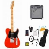 Fender / Player II Telecaster Maple FB Coral Red エレキギター Fender 10Wアンプ付属エレキギター初心者セットRの商品ページ