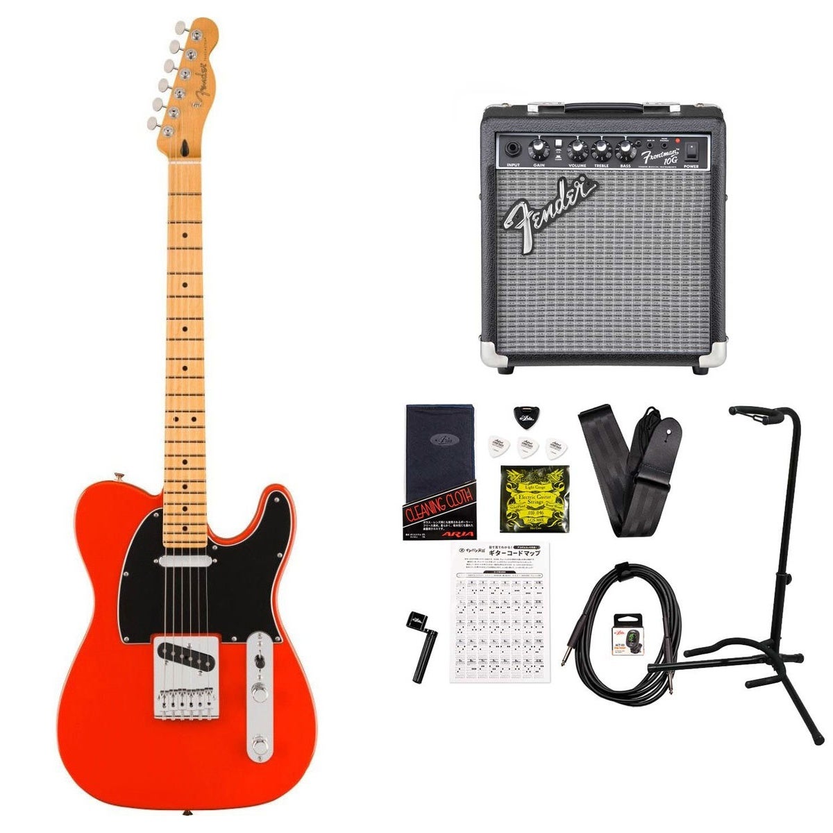 Fender / Player II Telecaster Maple FB Coral Red エレキギター Fender / Player II Telecaster Maple FB Coral Red エレキギター