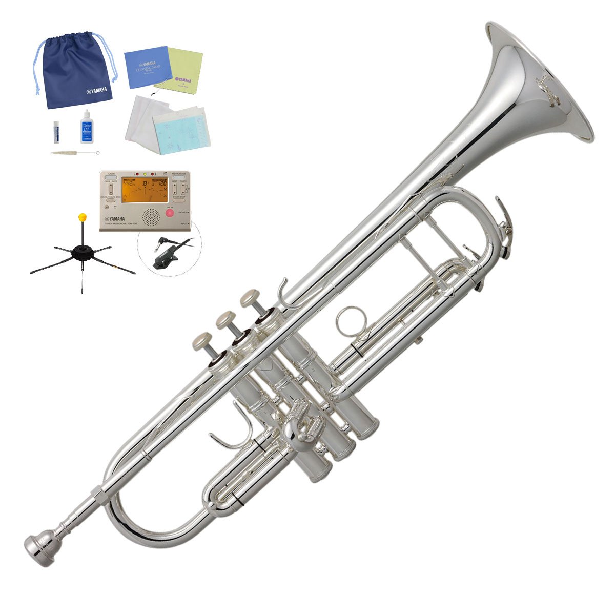 Bach / TR-400SP バック トランペット 銀メッキ仕上 オリジナルアクセ