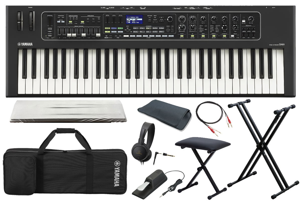 YAMAHA ヤマハ / CK61 [スタートセット！] 61鍵ステージキーボード