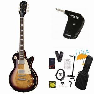 Epiphone / Inspired by Gibson Les Paul Standard 50s Figured Bourbon Burst エピフォン レス ポール GP-1アンプ付属エレキギター初心者セットR