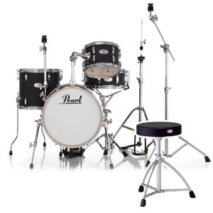 Pearl / MT564/C-D #752 Matte.A.Black MIDTOWN 小口径 ドラムセット 