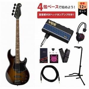 YAMAHA / BB734A ダークコーヒーサンバースト(DCS) BB700 Series Broad Bass VOXヘッドホンアンプ3付属エレキベース初心者セットR