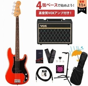 Fender / Player II Precision Bass Rosewood FB Coral Red VOXアンプ付属エレキベース初心者セットR