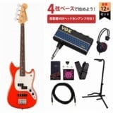Fender / Player II Mustang Bass PJ Rosewood FB Coral Red VOXアンプ