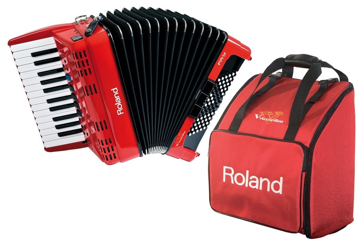 Roland ローランド / V-Accordion FR-1X RD【純正ケース BAG-FR-1
