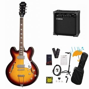Epiphone / Casino Vintage Sunburst カジノ YAMAHA GA15IIアンプ付属初心者セットR