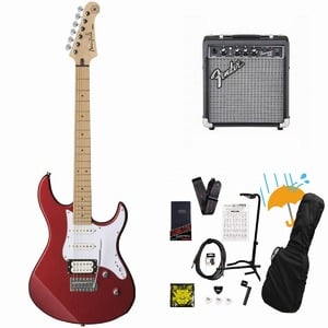 YAMAHA / PACIFICA112VM RM (レッドメタリック) PAC-112VM パシフィカ Fender 10Wアンプ付属エレキギター初心者セットR