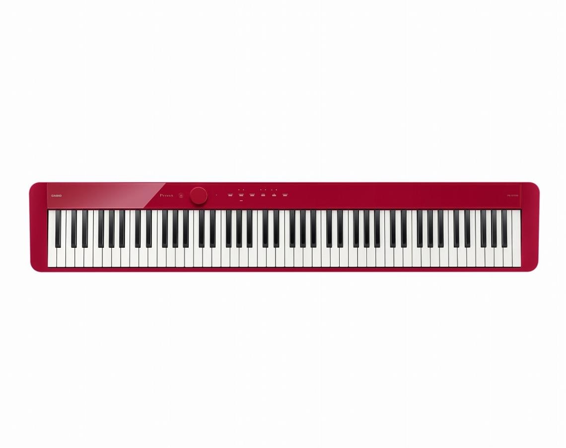 CASIO Privia 赤 電子ピアノ カシオ(CASIO)電子ピアノ Privia PX-S1100RD(レッド) 88鍵盤 スリム
