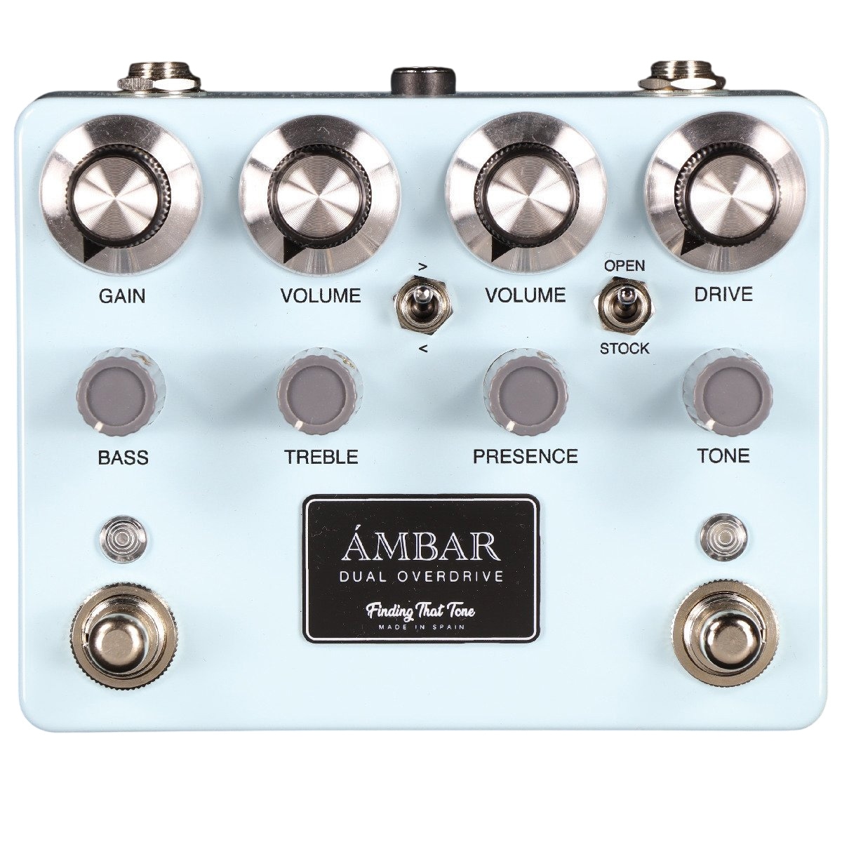 Finding That Tone / AMBAR Sonic Blue Dual Overdrive オーバー