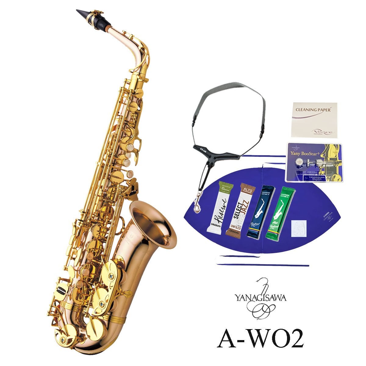 Yanagisawa / A-WO2 ヤナギサワ アルトサックス ダブルオーシリーズ
