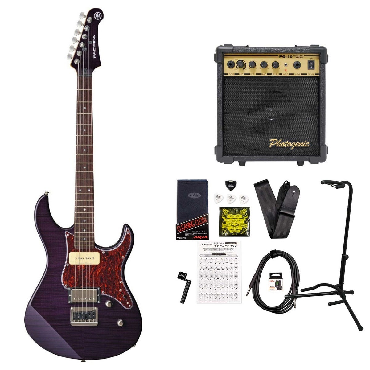 YAMAHA / PACIFICA611HFM PAC-611 TPP (トランスルーセントパープル