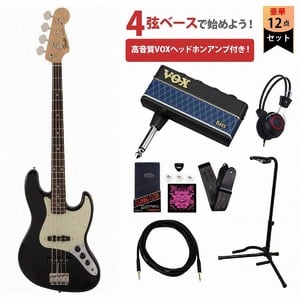 Fender / Made in Japan Traditional 60s Jazz Bass Rosewood FB Black