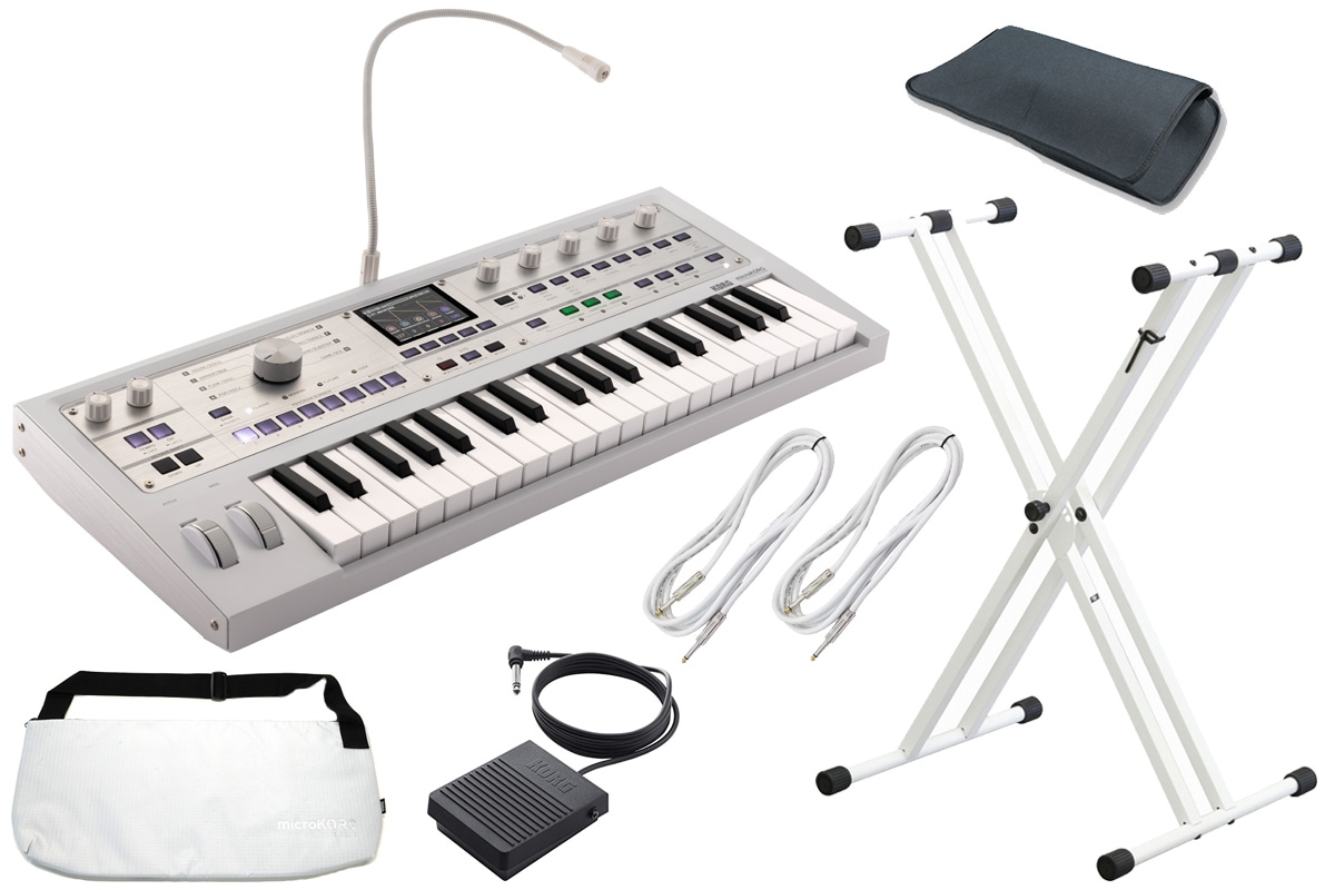 KORG microKORG2 MWH 限定カラー microKORG2 MWH | 【クロサワ楽器店オンラインショップ】いい楽器との