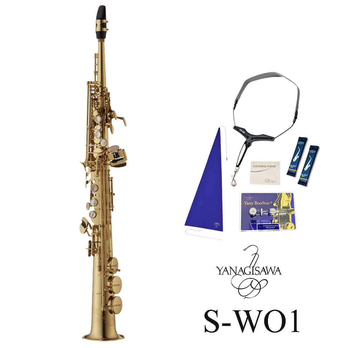 Yanagisawa / S-WO1 ヤナギサワ ソプラノサックス ダブルオーシリーズ