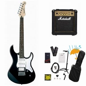 YAMAHA / PACIFICA112V BL (ブラック) PAC-112V パシフィカ Marshall MG10アンプ付属エレキギター初心者セットR
