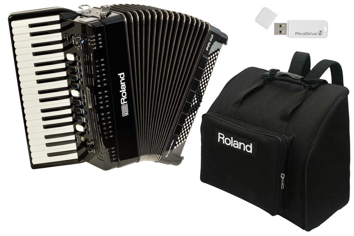 ローランド Vアコーディオン FR-4xb Roland V-Accordion FR-4xb BK｜ミュージックランドKEY