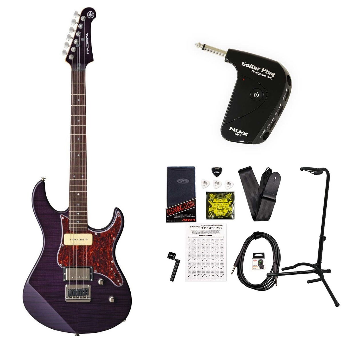 YAMAHA / PACIFICA611HFM PAC-611 TPP (トランスルーセントパープル