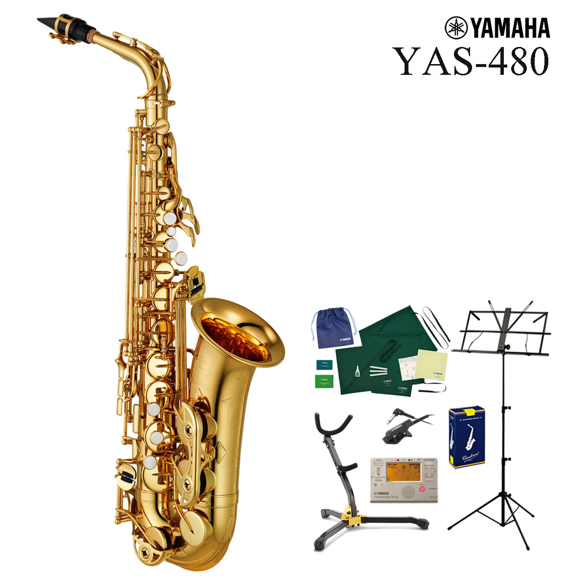YAMAHA / YAS-480 スタンダード アルトサックス《全部入り6大特典付き