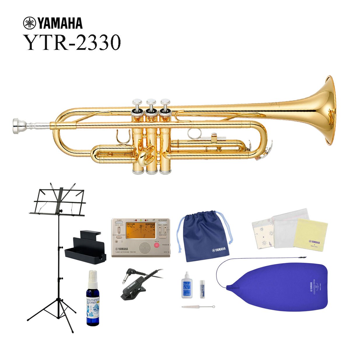 YAMAHA / YTR-2330 ヤマハ スタンダード トランペット ラッカー仕上