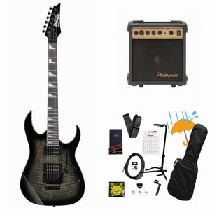 Ibanez / Gio GRG320FA-TKS (Transparent Black Sunburst) PG-10アンプ付属エレキギター初心者セットR