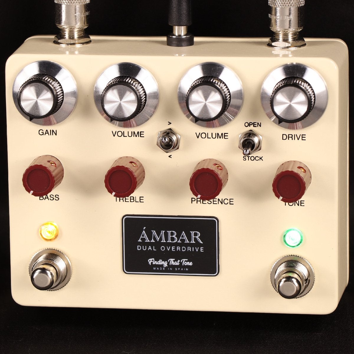 Finding That Tone / AMBAR Vintage White Dual Overdrive オーバー