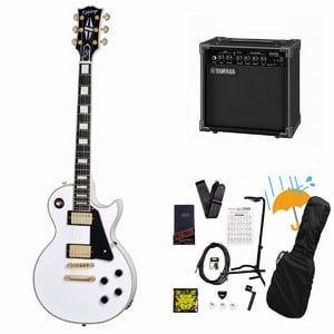Epiphone / Inspired by Gibson Custom Les Paul Custom Alpine White YAMAHA GA15IIアンプ付属初心者セットR