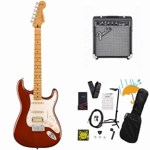 Fender / Player II Stratocaster HSS Maple FB Transparent Mocha Burst Chambered Mahogany Fender 10Wアンプ付属エレキギター初心者セットR