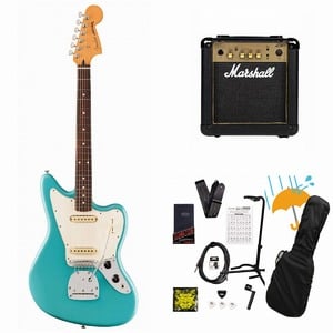 Fender / Player II Jaguar Rosewood FB Aquatone Blue エレキギター Marshall MG10アンプ付属エレキギター初心者セットR