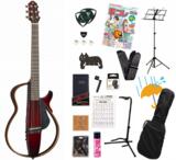 YAMAHA / SLG200S CRB （クリムゾンレッドバースト） ヤマハ サイレントギター SLG-200S スチール弦仕様アコギ弾き語りてんこ盛り18点初心者セットRの商品ページ