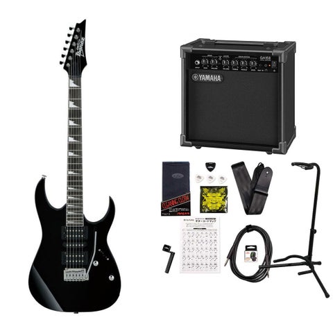 Ibanez / Gio Series GRG170DX Black Night (BKN) YAMAHA GA15IIアンプ付属初心者セットR