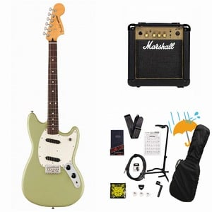 Fender / Player II Mustang Rosewood FB Birch Green エレキギター Marshall MG10アンプ付属エレキギター初心者セットR