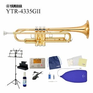 YAMAHA / YTR-4335GII トランペット ラッカー仕上 全部入りセット 出荷