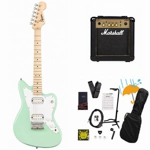 Squier by Fender / Mini Jazzmaster HH Maple FB Surf Green Marshall