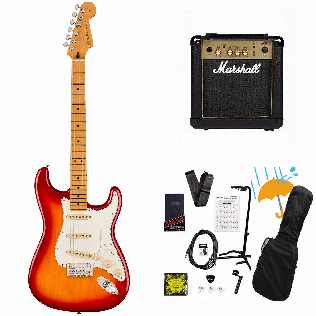 Fender / Player II Stratocaster Maple FB Aged Cherry Burst