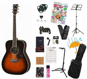 YAMAHA / FG830 Tobacco Brown Sunburst (TBS) 【単板Top】 ヤマハ アコースティックギター フォークギター FG-830 アコギ弾き語りてんこ盛り18点初心者セットR