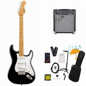 Squier by Fender / Classic Vibe 50s Stratocaster Maple FB Black エレキギター Fender 10Wアンプ付属エレキギター初心者セットR