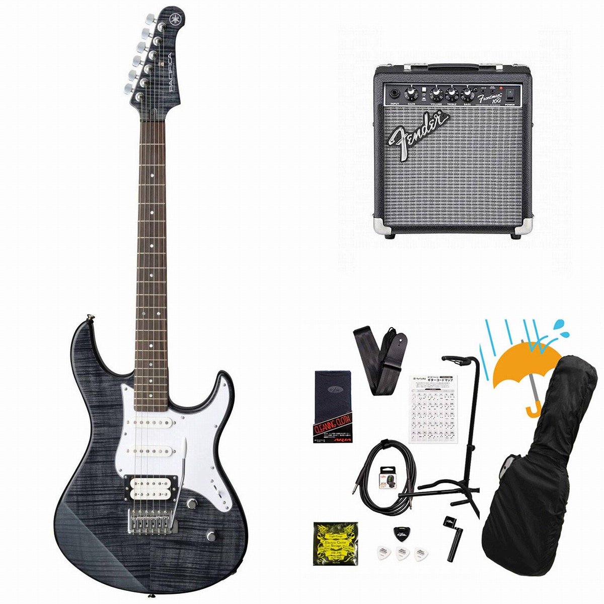 YAMAHA / PACIFICA212VFM TBL(トランスルーセントブラック) エレキ