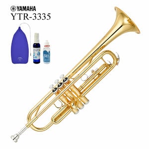 YAMAHA / YTR-3335 トランペット ラッカー仕上 リバース管  消耗品3点セット 5年保証