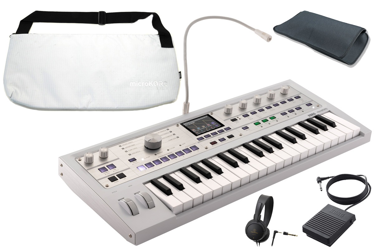 KORG コルグ / microKORG 2 メタリック・ホワイト (MK-2 MWH